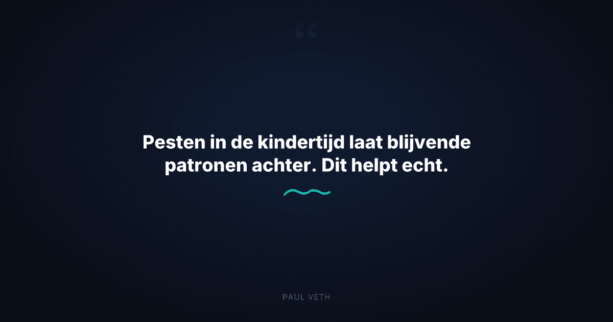 Hoe pesten op school het volwassen leven vormt: wat ouders moeten weten
